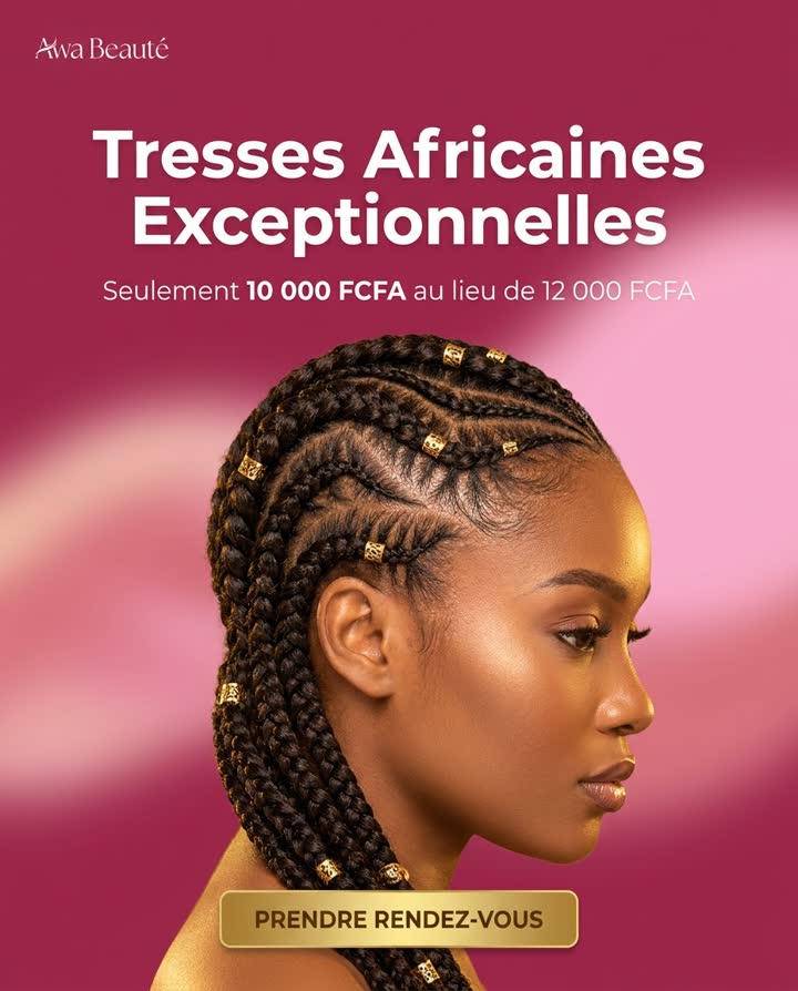Salon fictif : une offre du mois avec l’ancien et le nouveau prix.